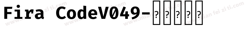 Fira CodeV049字体转换
